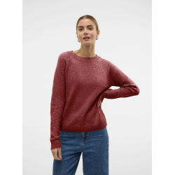VERO MODA VMDOFFY O-NECK BLOUSE SYRAH