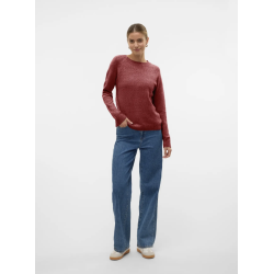 VERO MODA VMDOFFY O-NECK BLOUSE SYRAH