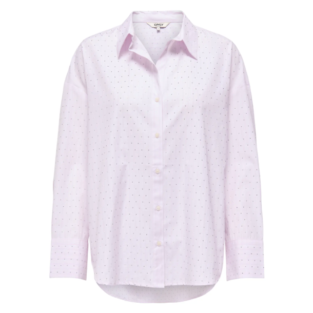 ONLY ONLOREGON ALVA STONE SHIRT PINK