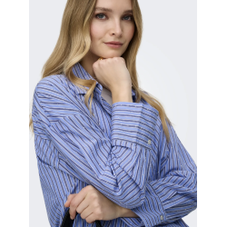 ONLY ONLOREGON ALVA STONE SHIRT BLUE
