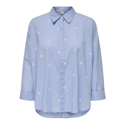 ONLY ONLNEW LINA GRACE SHIRT BLUE/WHITE