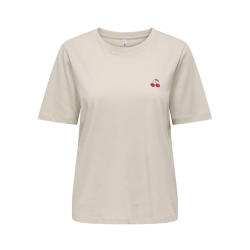 ONLY ONLHAPPY TOP BEIGE