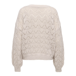 ONLY ONLNORDIC CARDIGAN STONE