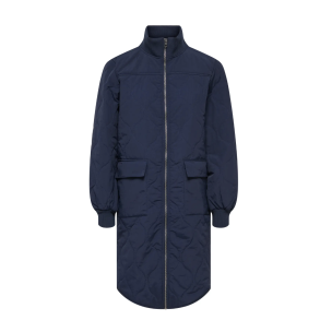 JACQUELINE de YONG JDYRAYA QUILT LONG JACKET NAVY