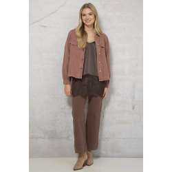 PREPAIR DANIELA BLOUSE VINTAGE ROSE