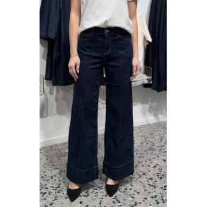 SOMMERSTEDT SILJA WIDE JEANS D.BLUE