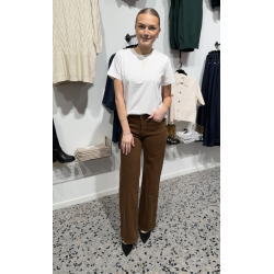 SOMMERSTEDT ELLA WIDE JEANS CAMEL