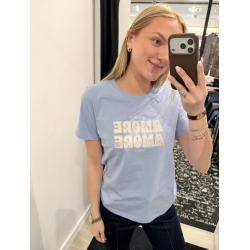 GARCIA O260005 T-SHIRT CORNFLOWER