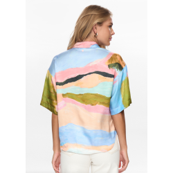 N�MPH NUMEADOW SHIRT PEONY