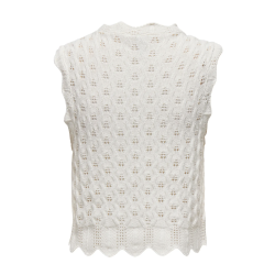 ONLY ONLLUNA O-NECK TANK TOP WHITE