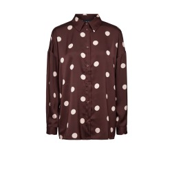 LIBERT� ESSENTIEL DOTTI SHIRT PLUM ROSE BIG DOT