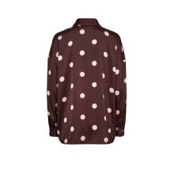 LIBERT� ESSENTIEL DOTTI SHIRT PLUM ROSE BIG DOT