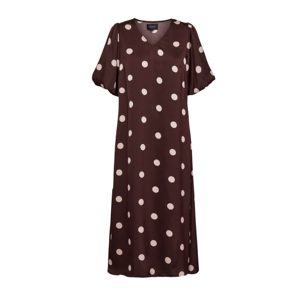 LIBERT� ESSENTIEL DOTTI DRESS ROSE BIG DOT