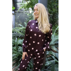 LIBERT� ESSENTIEL DOTTI PANTS ROSE BIG DOT