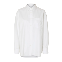 SELECTED FEMME SLFESTER OVERSIZE SHIRT WHITE
