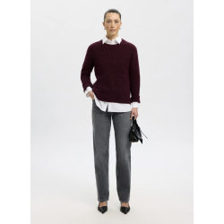 SELECTED FEMME SLFESTER OVERSIZE SHIRT WHITE