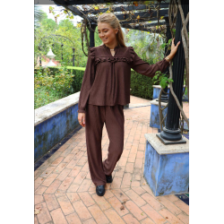 LIBERT� ESSENTIEL ANNI PANT BROWN