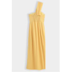 ISAKO HILLO DRESS YELLOW