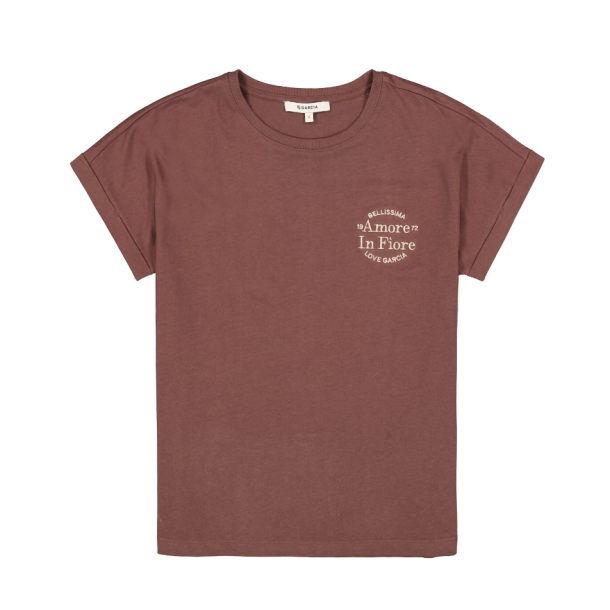 GARCIA P260201 T-SHIRTS BROWN