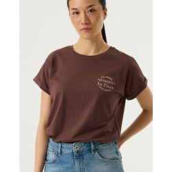 GARCIA P260201 T-SHIRTS BROWN
