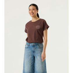 GARCIA P260201 T-SHIRTS BROWN