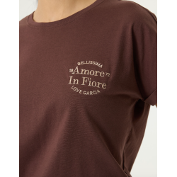 GARCIA P260201 T-SHIRTS BROWN