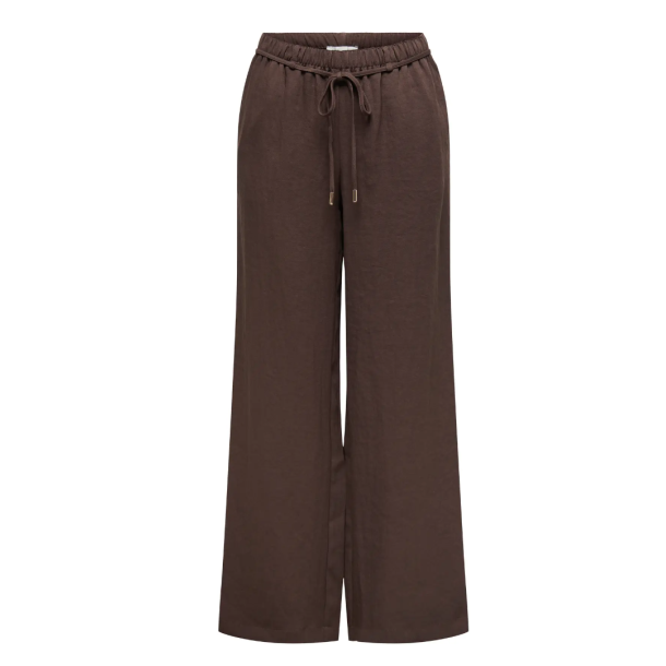 JACQUELINE de YONG JDYFINN MW PANT COFFEE BEAN