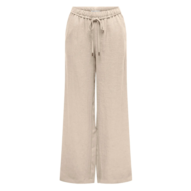 JACQUELINE de YONG JDYFINN MW PANT SANDSHELL