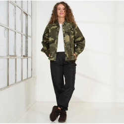 PREPAIR FELINE BLOUSE CAMO