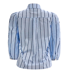 LIBERT� ESSENTIEL FLORA BLOUSE L.BLUE STRIPE L.BLUE