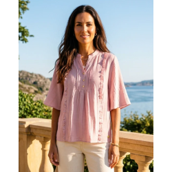 PREPAIR CAMILLA SHORT BLOUSE ROSA