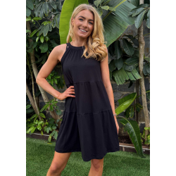 LIBERT� ESSENTIEL ALMA ANNI DRESS BLACK 