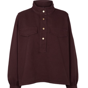 PREPAIR BIANCA BLOUSE BORDEAUX