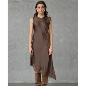 LOVE AND DIVINE LOVE1560 DRESS BROWN