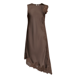 LOVE AND DIVINE LOVE1560 DRESS BROWN