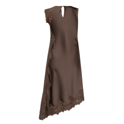 LOVE AND DIVINE LOVE1560 DRESS BROWN
