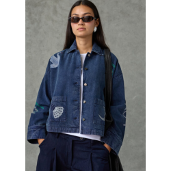 LOVE AND DIVINE LOVE1612-1 JACKET NAVY