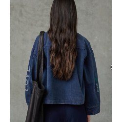 LOVE AND DIVINE LOVE1612-1 JACKET NAVY