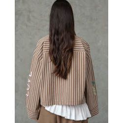 LOVE AND DIVINE LOVE1612 JACKET HAZELNUT