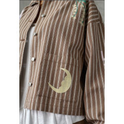 LOVE AND DIVINE LOVE1612 JACKET HAZELNUT