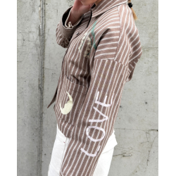 LOVE AND DIVINE LOVE1612 JACKET HAZELNUT