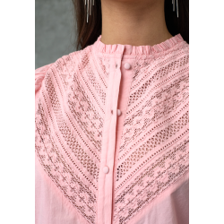 LOVE AND DIVINE LOVE805-2 SHIRT CORAL PINK