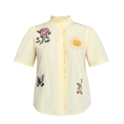LOVE AND DIVINE LOVE1531 SHIRT BUTTER