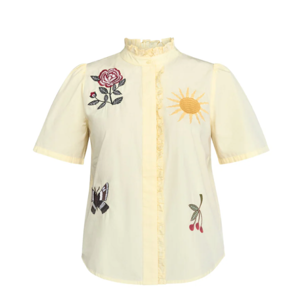 LOVE AND DIVINE LOVE1531 SHIRT BUTTER