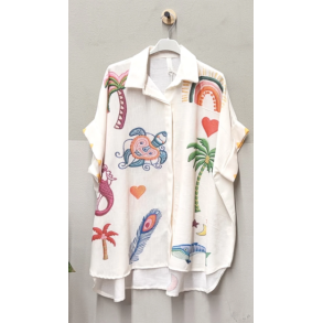 ISAKO SALENTO SHIRT SEA LIFE