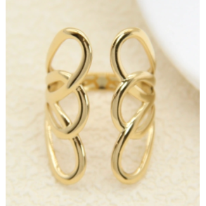 TR�S BEAU TROIS BOWS RING