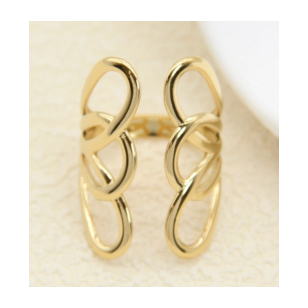 TR�S BEAU TROIS BOWS RING