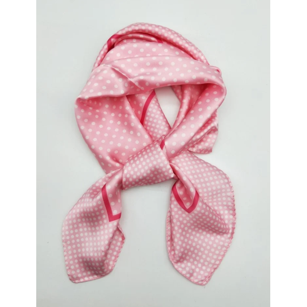 ISAKO DOT SCARF LYSER�D/HVID