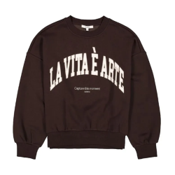 GARCIA T260262 SWEATSHIRT HAZEL BLOOM 