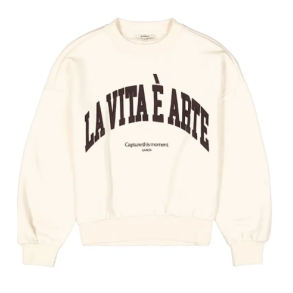 GARCIA T260262 SWEATSHIRT WHITECAP